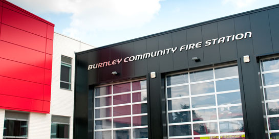 Image of Burnley Community Fire Station.
